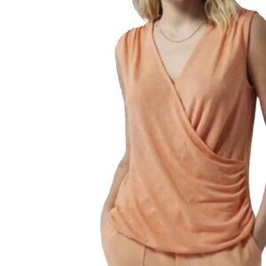 Athleta Breezy Wrap-Tank Camisole Light Peachy Orange Size XXS - NWOT‎